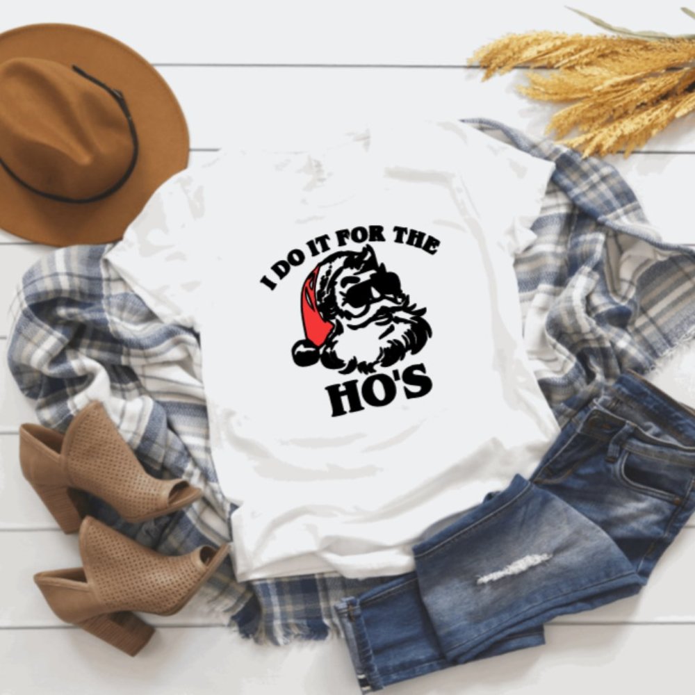 I do it for the HO's Santa - Women's Tshirt